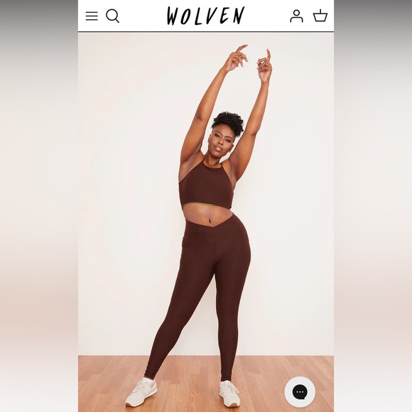 Wolven Pants - Wolven Chai Crossover Pocket Legging S